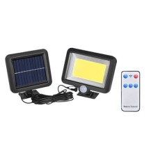 FOCO SOLAR CON SENSOR + MANDO 1000LM ELBAT