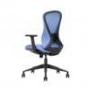 SILLA OFICINA GAMA SENIOR SE1700 AZUL CROMAD