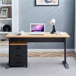 MESA DE ESCRITORIO MS700 140X70X75CM + CAJONERA MUVIP