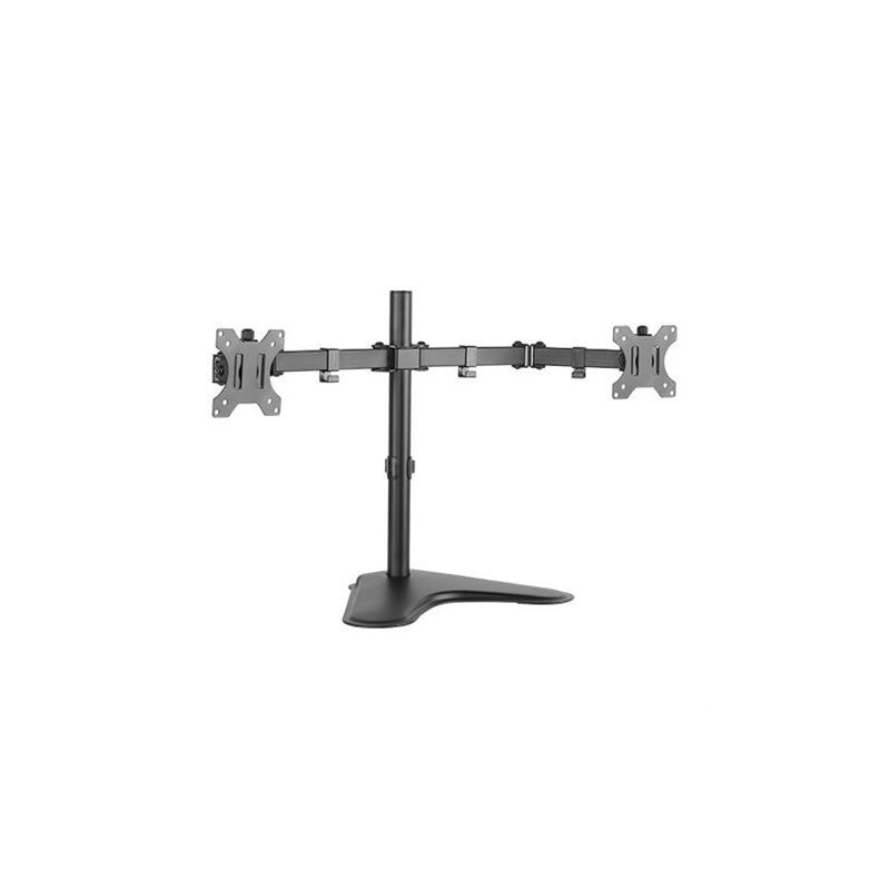 SOPORTE DE MESA CON BASE PARA 2 MONITORES 13-32 CROMAD SOPORTE DE MESA CON BASE PARA 2 MONITORES 13-32 CROMAD