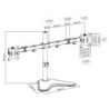 SOPORTE DE MESA CON BASE PARA 2 MONITORES 13-32 CROMAD