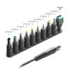 CARGADOR UNIVERSAL AUTOMÁTICO 24W | 11 PUNTAS CROMAD