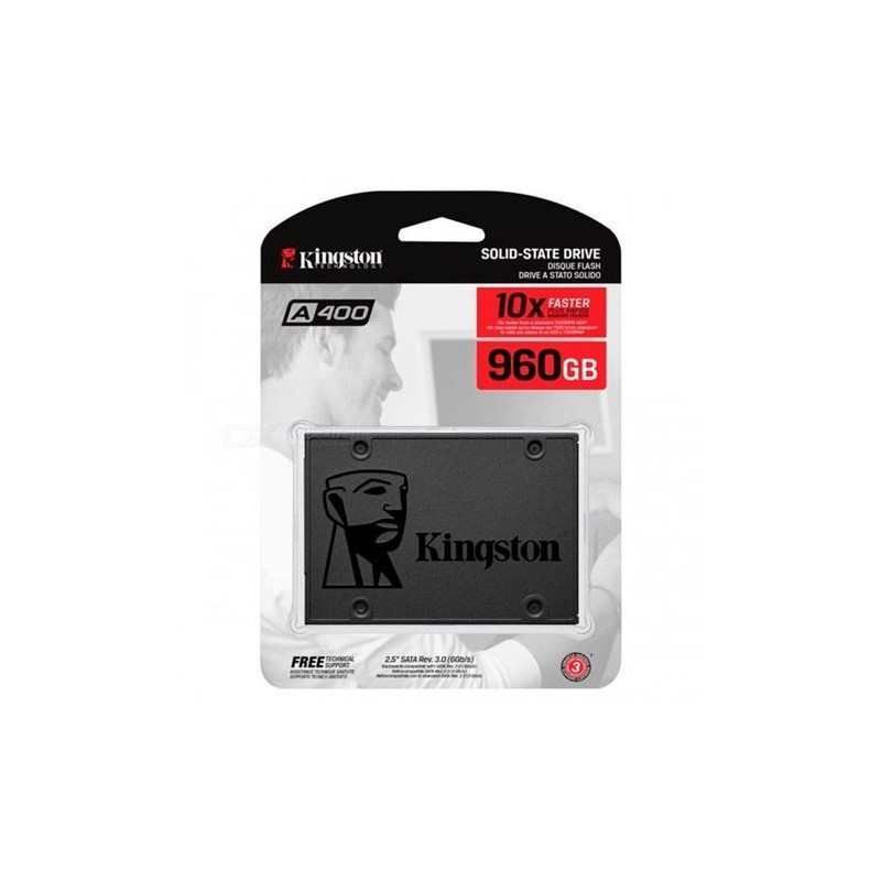 DISCO DURO SSD 960GB 2.5 SATA3 A400 KINGSTON
