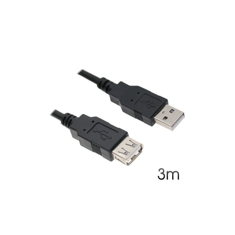 CABLE USB 2.0 EXTENSION 3M AM-AF CROMAD CABLE USB 2.0 EXTENSION 3M AM-AF CROMAD