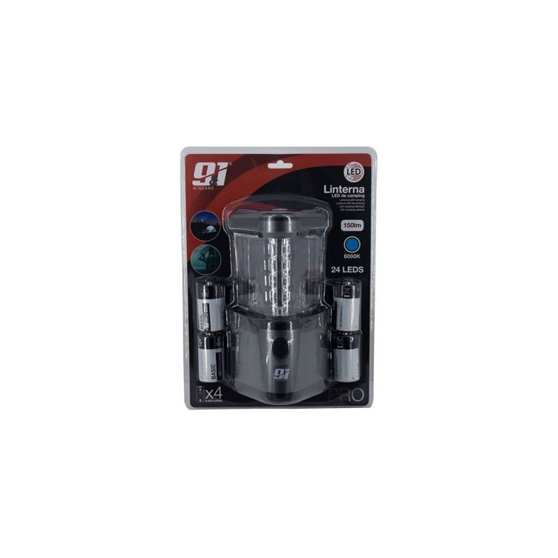 LINTERNA CAMPING 24 LEDS