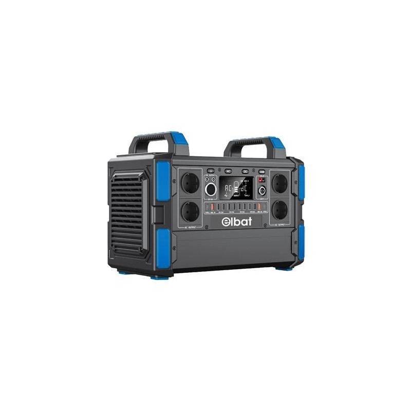 ESTACIÓN DE ENERGÍA PORTÁTIL 1000W - 327.600MAH ELBAT ESTACIÓN DE ENERGÍA PORTÁTIL 1000W - 327.600MAH ELBAT