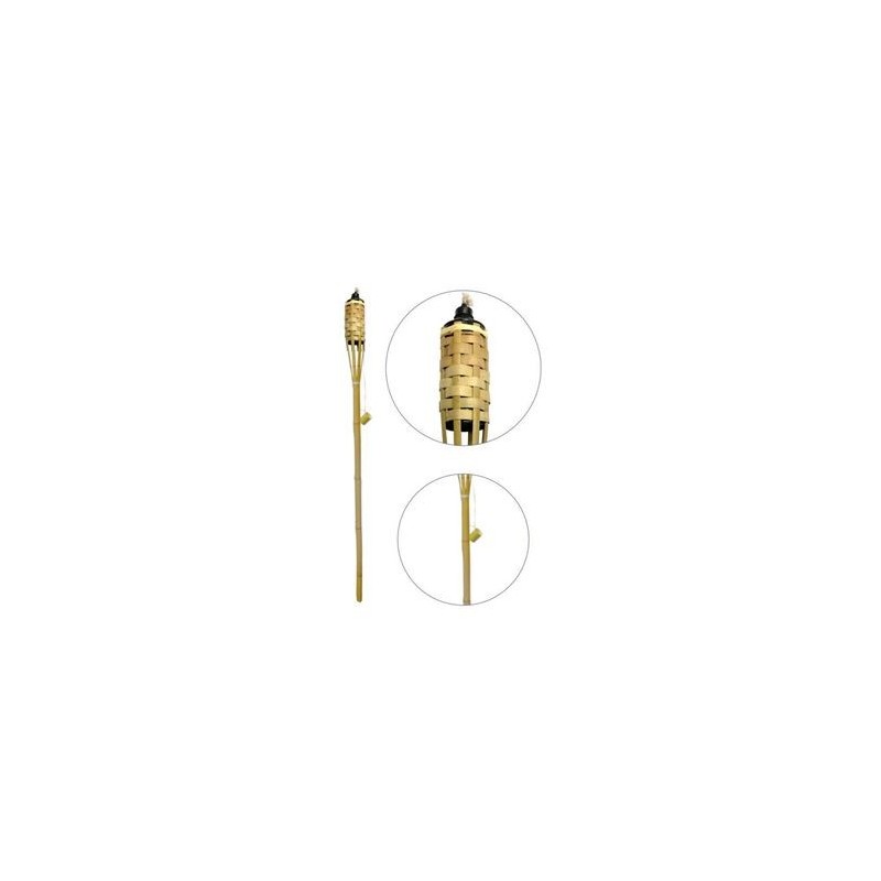ANTORCHA TRENZADA NATURAL 150CM