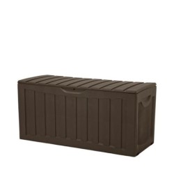 BAUL RESINA MARRÓN 340LITROS 57X118X53CM
