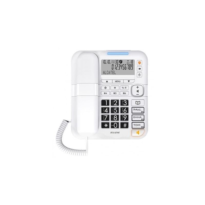 TELEFONO TMAX70 SOBREMESA PARA PERSONAS MAYORES BLANCO ALCATEL