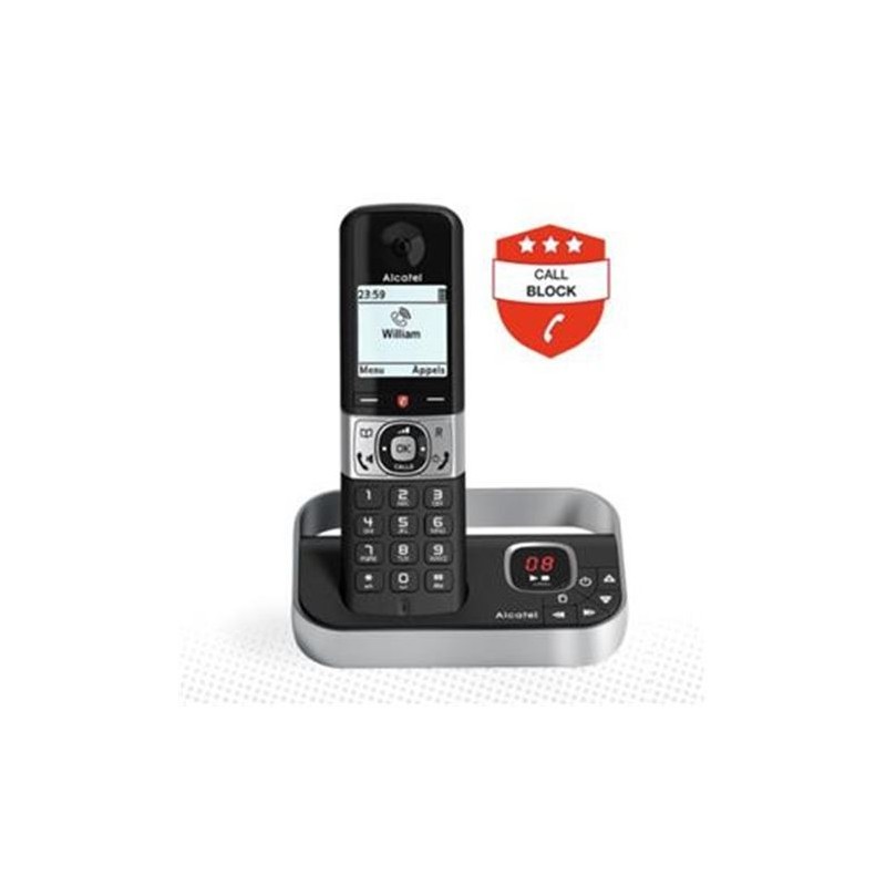 TELEFONO INALAMBRICO ALCATEL F890 VOICE FR BLK TELEFONO INALAMBRICO ALCATEL F890 VOICE FR BLK
