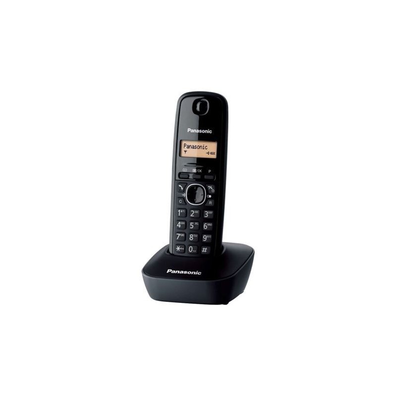 TELÉFONO INALÁMBRICO DECT PANASONIC KX-TG1611 SPH NEGRO