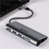 ADAPTADOR TIPO C - HDMI, RJ45, USB 3.0, SD Y TIPO C CROMAD