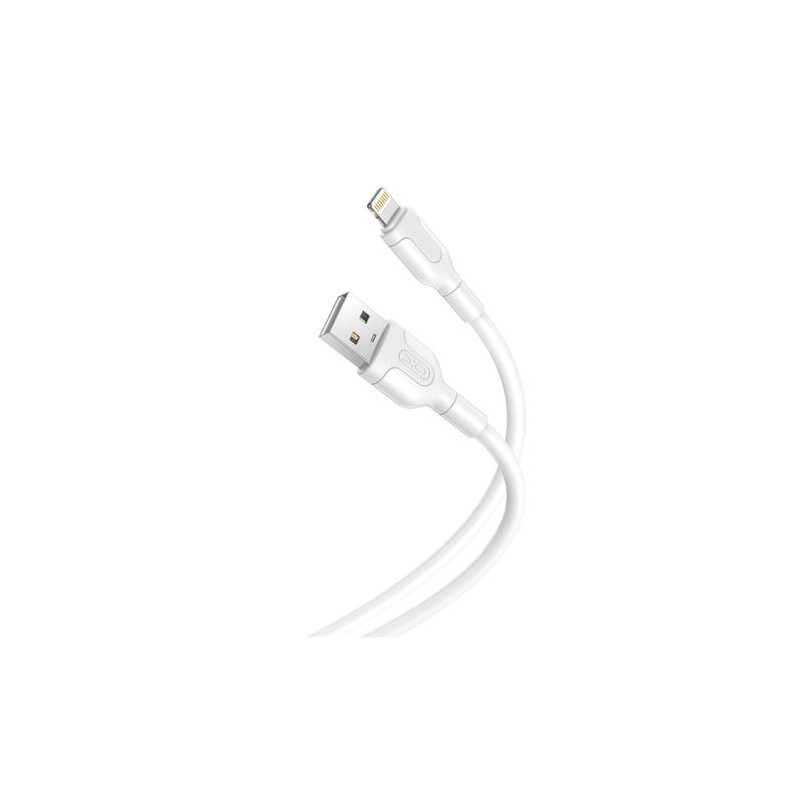 CABLE NB212 SILICONA USB - LIIGHTNING | 2.1A | 1 MTR | BLANCO XO CABLE NB212 SILICONA USB - LIIGHTNING | 2.1A | 1 MTR | BLANCO XO