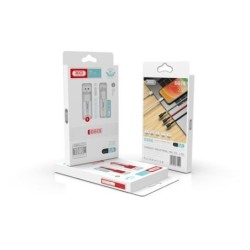 CABLE NBQ166 CARGA RAPIDA USB - LIGHTNING | 5A | 1 METRO | ROJO XO