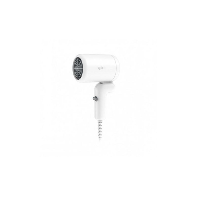 SECADOR DE PELO DE VIAJE MINI 500W GKL BLANCO SECADOR DE PELO DE VIAJE MINI 500W GKL BLANCO