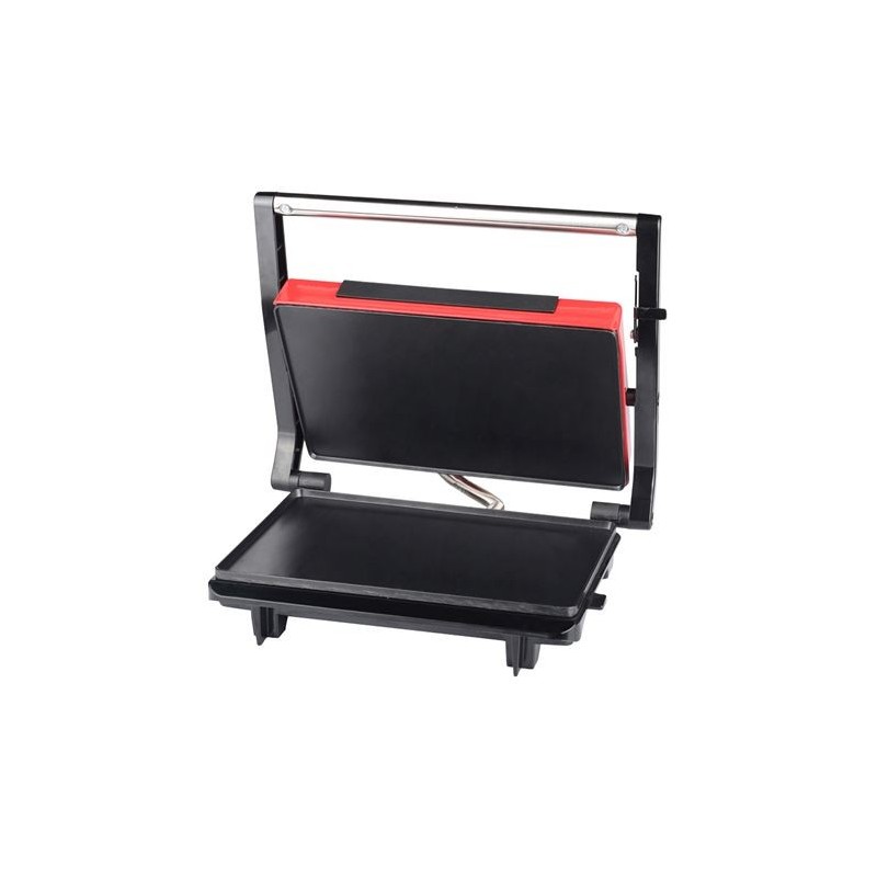 SANDWICHERA INOX PLACA LISA 750W ROJA MUVIP