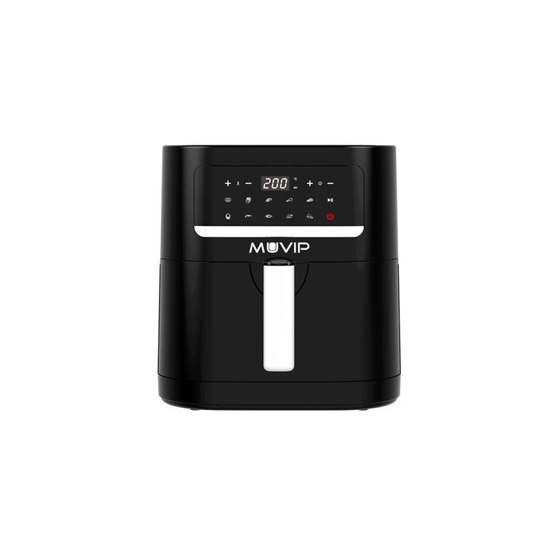 FREIDORA AIRE CALIENTE 7 LITROS 1800W PANTALLA TACTIL MUVIP FREIDORA AIRE CALIENTE 7 LITROS 1800W PANTALLA TACTIL MUVIP
