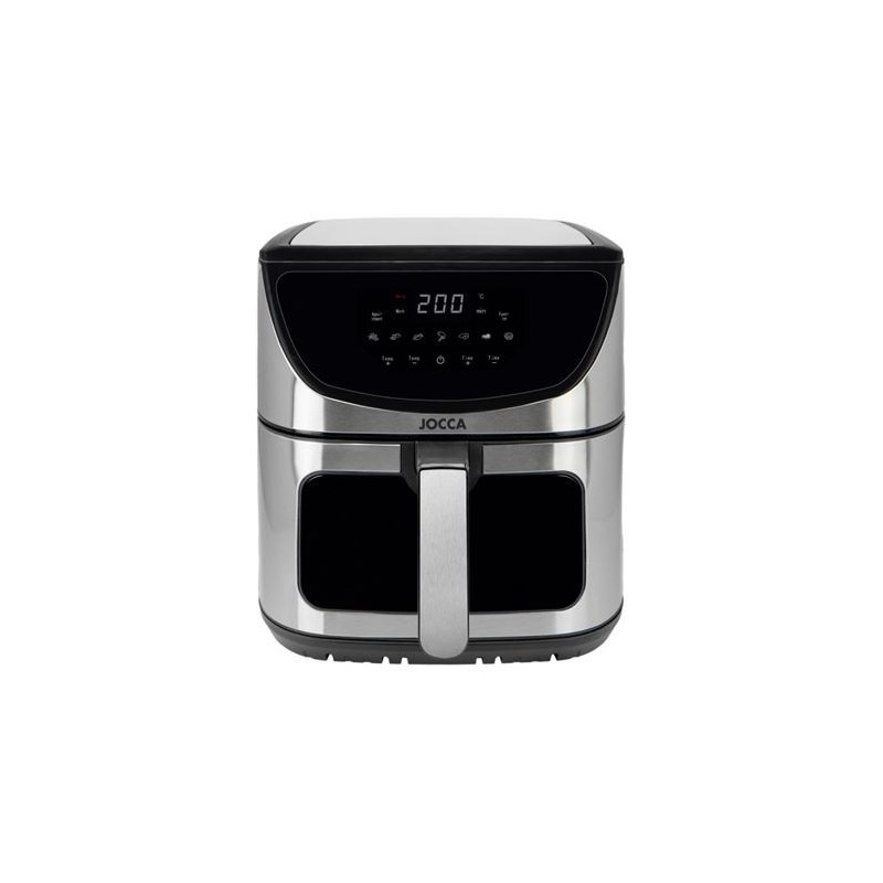 FREIDORA DE AIRE 8 LITROS INOX CON VENTANA JOCCA FREIDORA DE AIRE 8 LITROS INOX CON VENTANA JOCCA