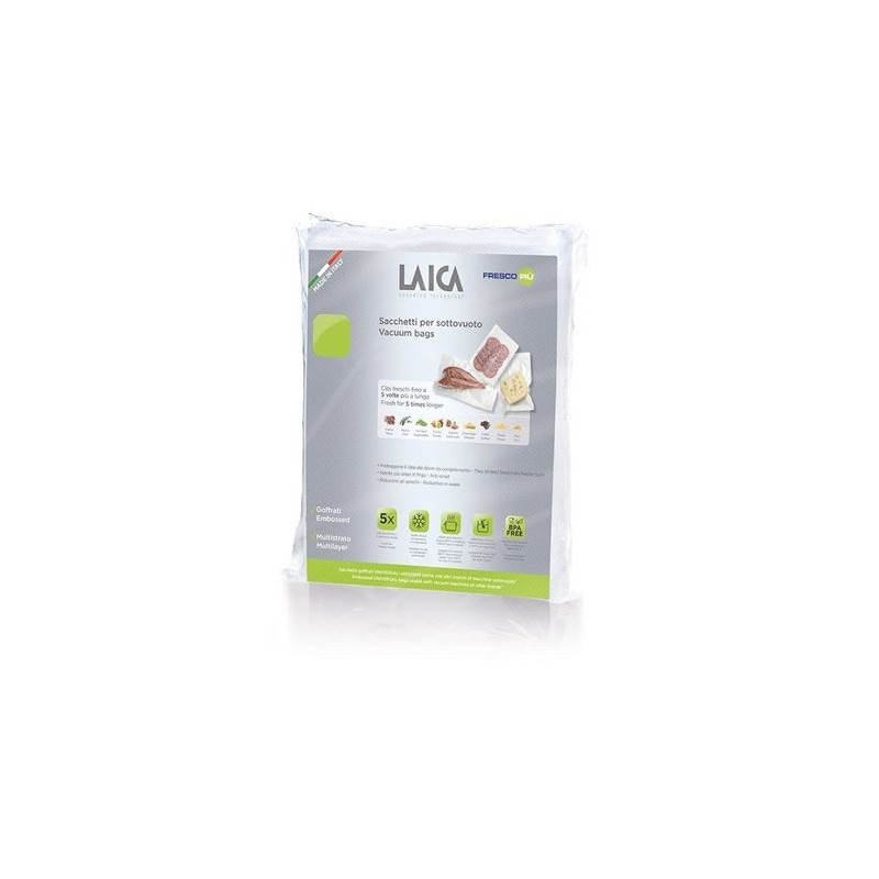 PACK 50 BOLSAS ENVASAR AL VACIO 28X36 LAICA PACK 50 BOLSAS ENVASAR AL VACIO 28X36 LAICA
