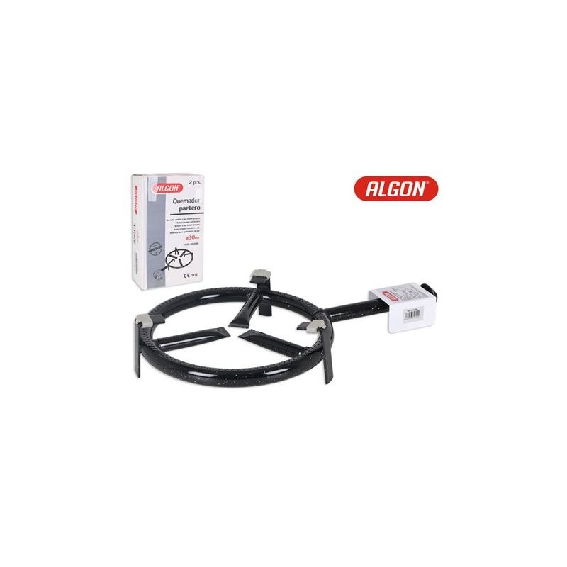 QUEMADOR DE ACERO 30CM PARA PAELLERO GAS ALGON QUEMADOR DE ACERO 30CM PARA PAELLERO GAS ALGON