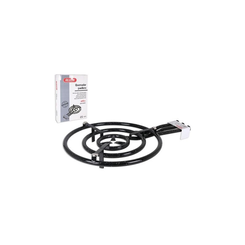 QUEMADOR DE ACERO 60CM PARA PAELLERO GAS ALGON
