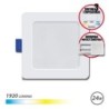 DOWNLIGHT CUADRADO 24W | 1920LM SELECTOR 3 TEMPERATURAS + SOBREPARED ELBAT