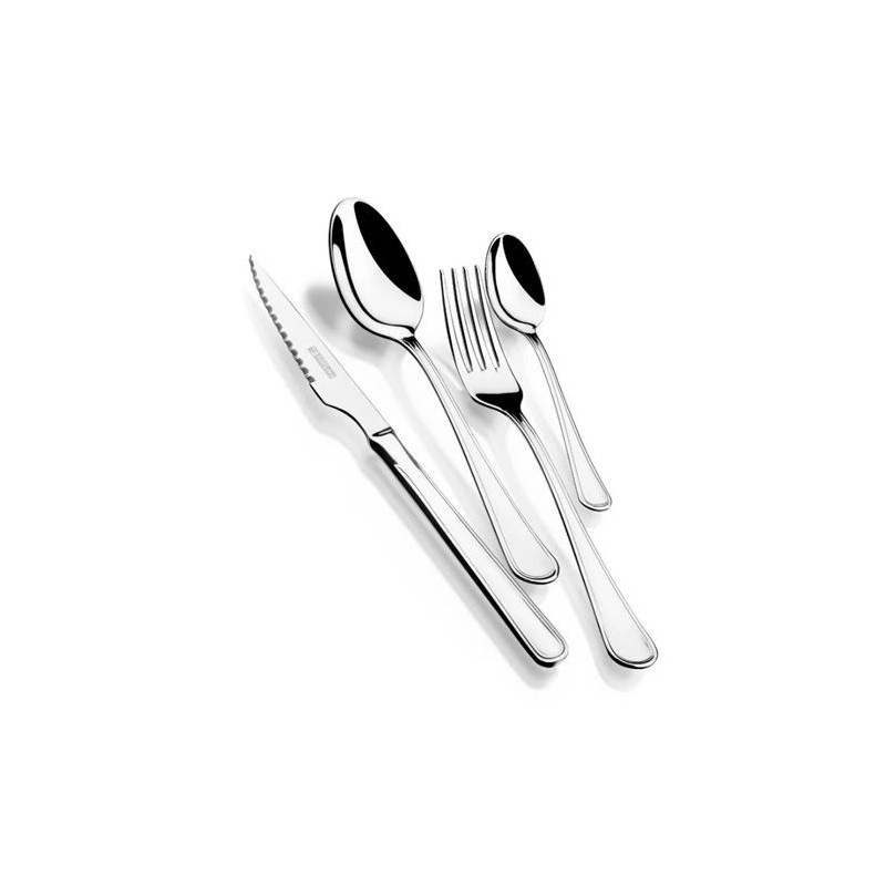 SET 24 CUBIERTOS ACERO INOX MANILA MONIX