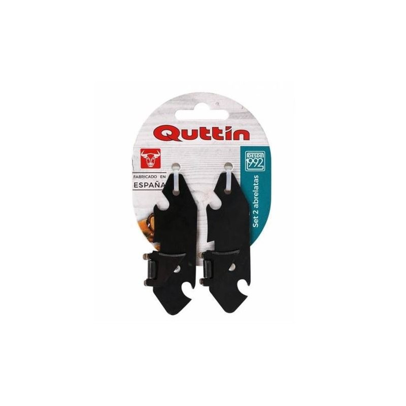 PACK 2 ABRELATAS 8CM PAVONADOS QUTTIN