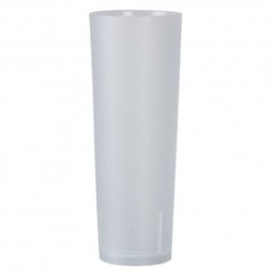 SET 20 VASOS TUBO REUTILIZABLES 330ML ALGON