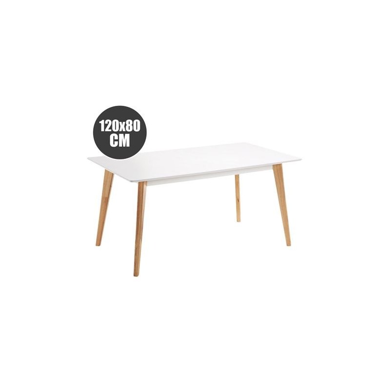 MESA DESIGN D900 120X80CM BLANCA MUVIP MESA DESIGN D900 120X80CM BLANCA MUVIP