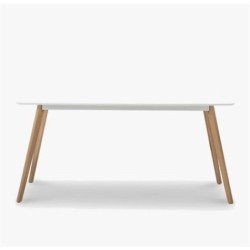 MESA DESIGN D900 120X80CM BLANCA MUVIP