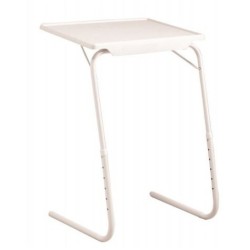 MESA REGULABLE Y PLEGABLE MULTIUSOS BLANCA JOCCA
