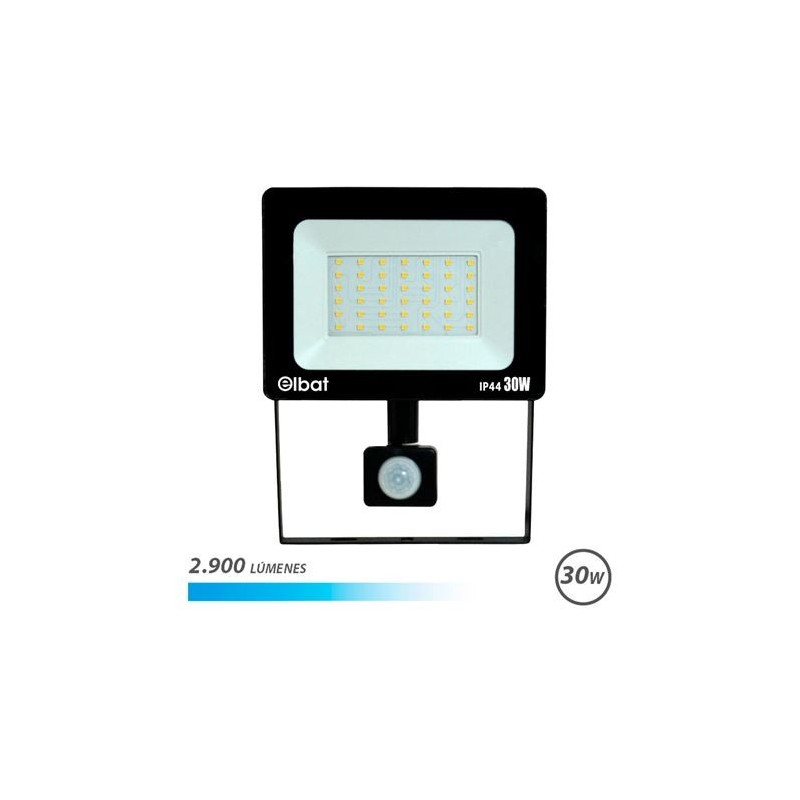 FOCO LED SERIE SLIM 30W CON SENSOR | 2900LM | 6500K ELBAT FOCO LED SERIE SLIM 30W CON SENSOR | 2900LM | 6500K ELBAT