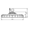 LAMPARA LED UFO 200W 6000K ELBAT