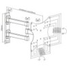 SOPORTE CON BRAZO TV 23-42 DOBLE EXTENSION CROMAD