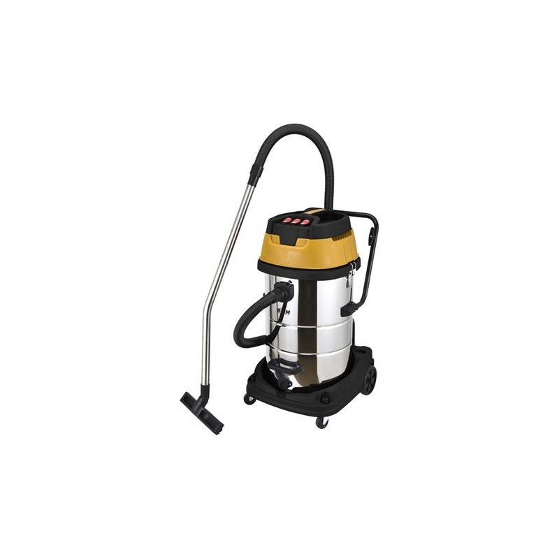 ASPIRADORA INOXIDABLE 80 LITROS 3000W TRES MOTORES BLIM