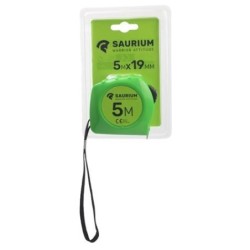 FLEXOMETRO, 5 Mtrs.X 19 mm. SAURIUM