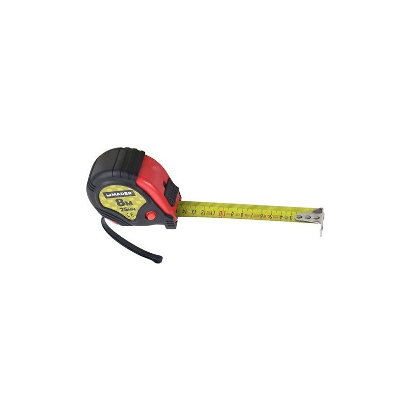 FLEXOMETRO, 8 Mtrs.X 25 mm. MADER FLEXOMETRO, 8 Mtrs.X 25 mm. MADER