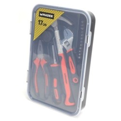 KIT HERRAMIENTAS 17PCS MADER