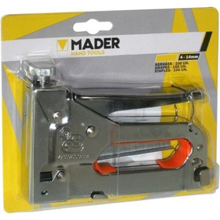 GRAPADORA 4-14MM, 100 GRAPAS MADER