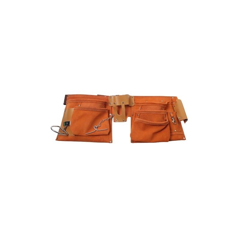 CINTURON PARA HERRAMIENTAS 2 BOLSAS 10 DIV. SAURIUM