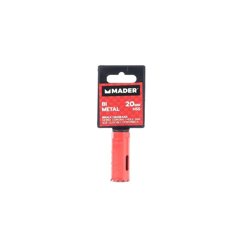 SIERRA CORONA BI-METAL HSS 20MM MADER SIERRA CORONA BI-METAL HSS 20MM MADER