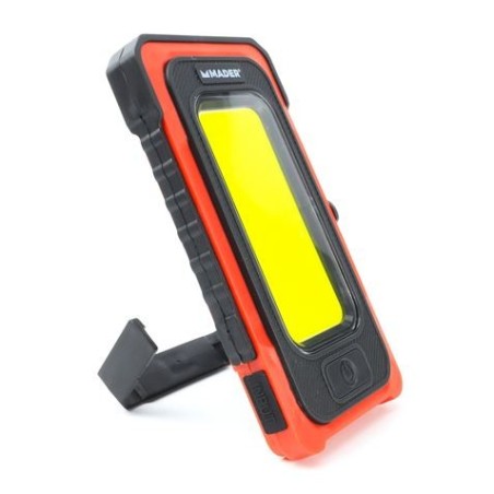 LINTERNA LED RECARGABLE SOLAR CON POWERBANK MADER