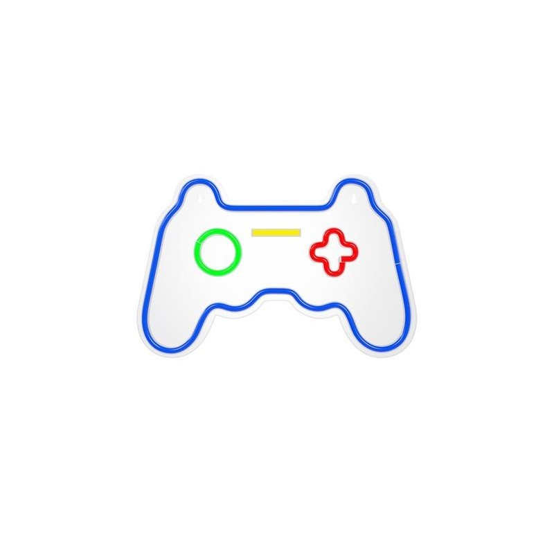 LAMPARA DECORATIVA NEON LED GAMEPAD FLUOR FOREVER LAMPARA DECORATIVA NEON LED GAMEPAD FLUOR FOREVER