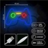 LAMPARA DECORATIVA NEON LED GAMEPAD FLUOR FOREVER